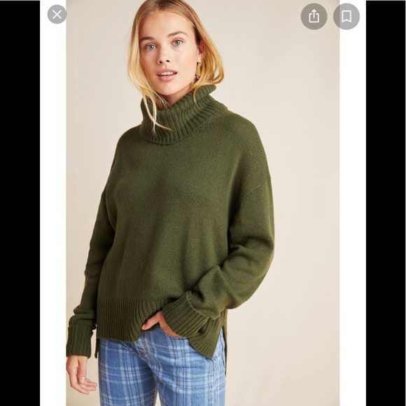 Nwt Anthropologie Blair Turtleneck 